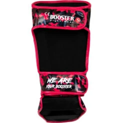 Booster Pink Camo Kids Shin Guards -Boxing Promotions Store SG YTH PKCAMO c 3