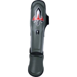 Arwut Fight Gear Army Green Leather Shin Guards -Boxing Promotions Store SG3 AGR c 2
