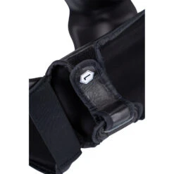 Twins Slim-Fit Black Shin Guards -Boxing Promotions Store SGL10 BLK c 3
