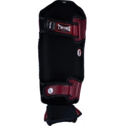 Twins Slim-Fit Maroon Shin Guards -Boxing Promotions Store SGL10 MAR c 4