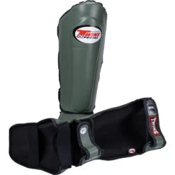 Twins Slim-Fit Olive Shin Guards -Boxing Promotions Store SGL10 OLV c 2