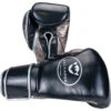 Salvador HF Metallic Black/Silver Steel Velcro Training Gloves