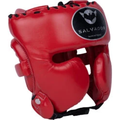 Salvador Red Head Gear 7 Salvador Red Head Gear -Boxing Promotions Store SHG RED c 2
