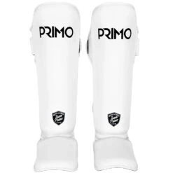 Primo White Classic Shin Guards