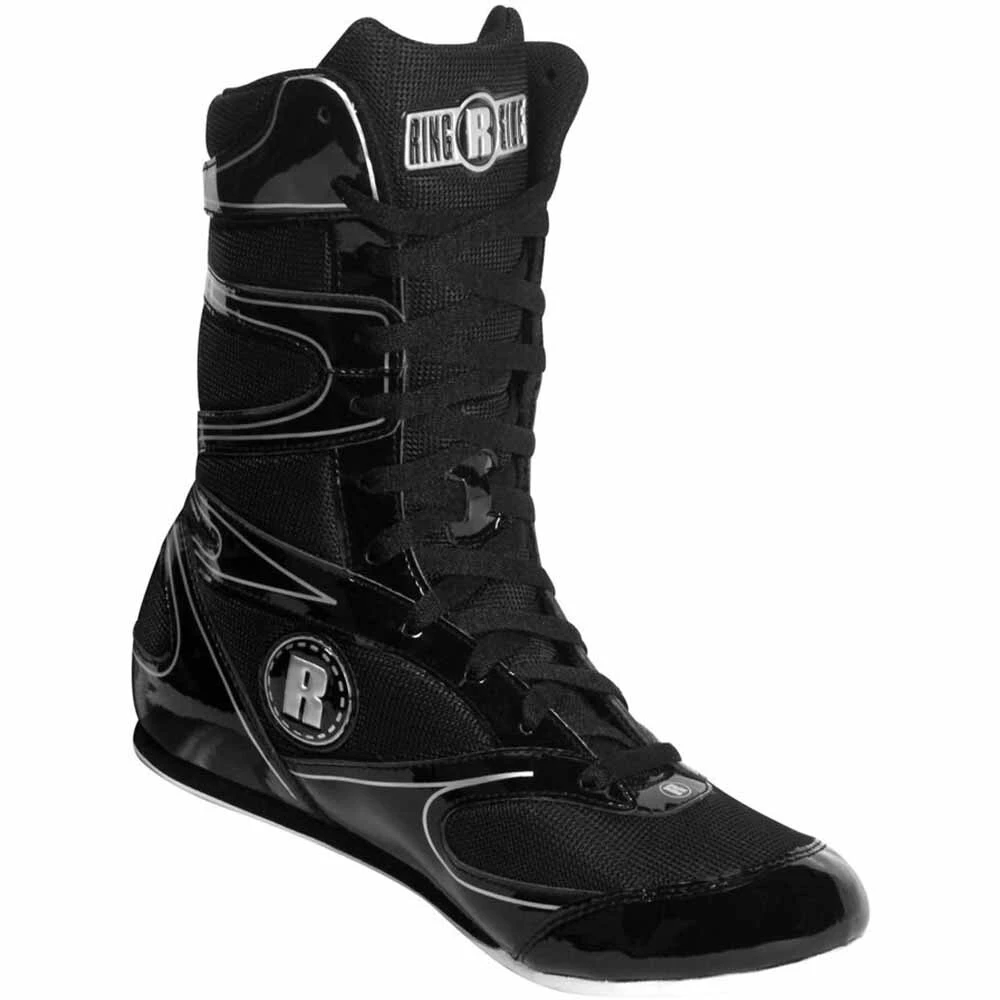 Ringside Undefeated Black Boxing Shoes 1 Ringside Undefeated Black Boxing Shoes