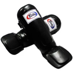 Fairtex In-Step Black Double Padded Protector -Boxing Promotions Store SP3 c 3