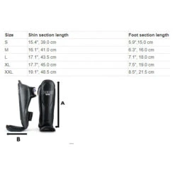 Boon Red Shin Guards -Boxing Promotions Store SPSR c 4