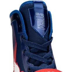 Fly Boxing Storm Blue/Red/White Boxing Boots -Boxing Promotions Store STRM BRW c 8