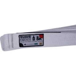 Suave Kimonos White BJJ Belt -Boxing Promotions Store SV ADULTBJJBELT c 2