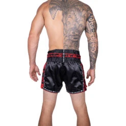 Twins Skull Black Muay Thai Shorts -Boxing Promotions Store TBS SKULL BLK c 5