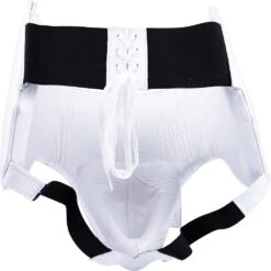 Boxeo TM White Groin Guard -Boxing Promotions Store TMGG WHT c 4