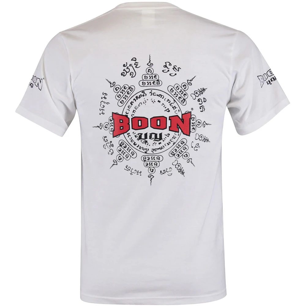 Boon Sak Yant White Tee 1 Boon Sak Yant White Tee