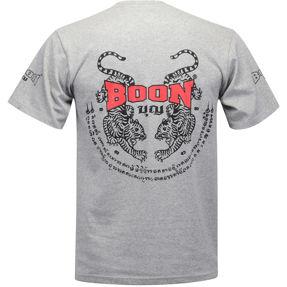 Boon Tiger Grey Tee 2 Boon Tiger Grey Tee - Image 2