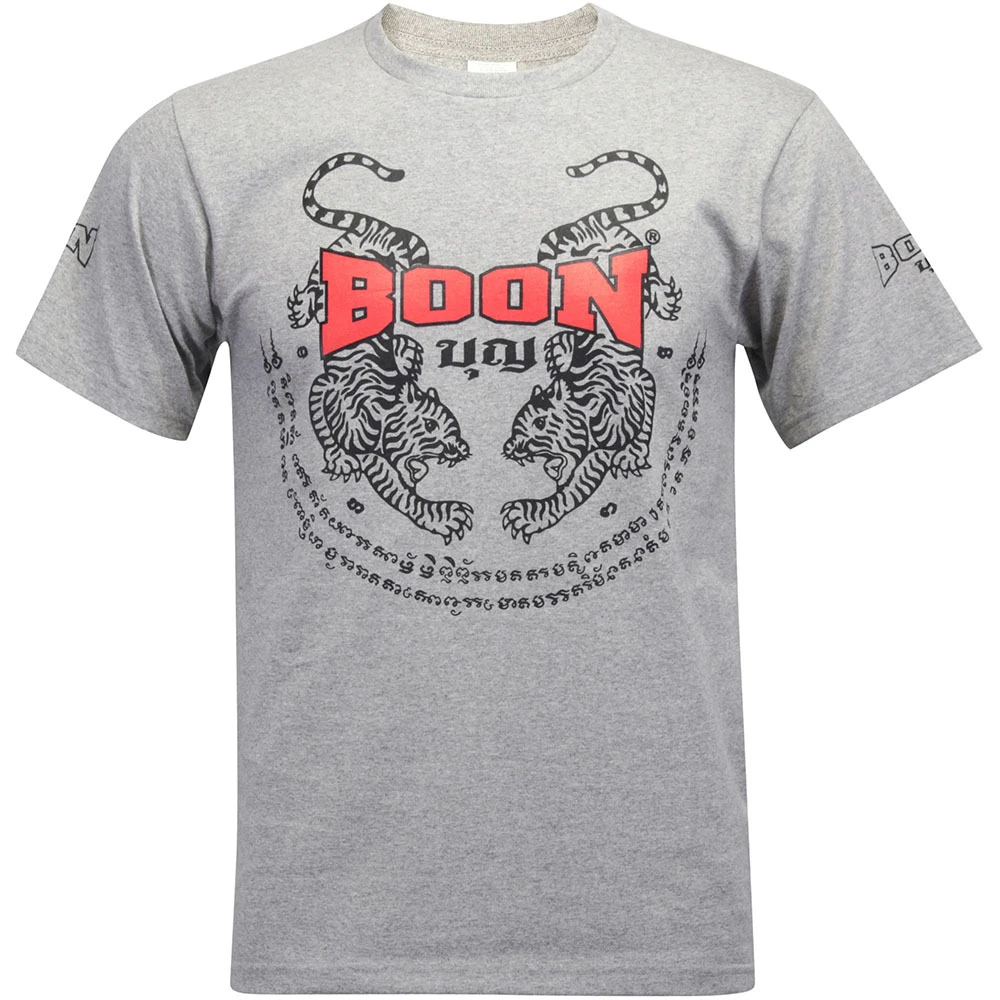 Boon Tiger Grey Tee 1 Boon Tiger Grey Tee