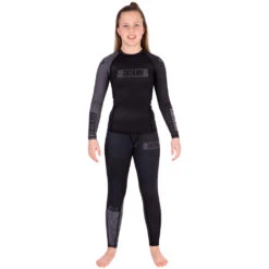 Tatami Essential 3.0 Black/Grey Kids Spats -Boxing Promotions Store TT SPATS KGY c 1