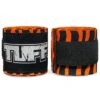 Tuff Elasticised Nylon Orange Tiger Hand Wraps