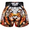 Tuff Cruel Tiger Orange Thai Boxing Shorts