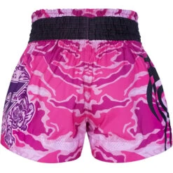 Tuff Pink Camouflage Thai Boxing Shorts -Boxing Promotions Store TUF MS640PNK c 2