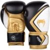 Venum Contender 2.0 Black/White/Gold Boxing Gloves