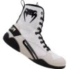 Venum Elite White/Black Boxing Shoes