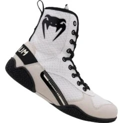 Venum Elite White/Black Boxing Shoes -Boxing Promotions Store VENUM 03681 210 c 6