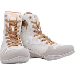 Venum Elite White/Gold Boxing Shoes -Boxing Promotions Store VENUM 03681 226 c 3