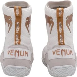 Venum Elite White/Gold Boxing Shoes -Boxing Promotions Store VENUM 03681 226 c 4