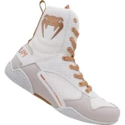Venum Elite White/Gold Boxing Shoes -Boxing Promotions Store VENUM 03681 226 c 7