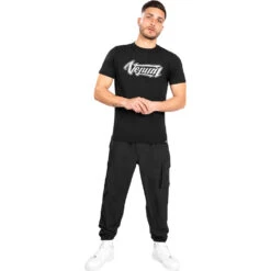 Venum Absolute 2.0 Black/Silver Tee -Boxing Promotions Store VENUM 04927 128 c 2
