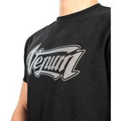 Venum Absolute 2.0 Black/Silver Tee -Boxing Promotions Store VENUM 04927 128 c 4