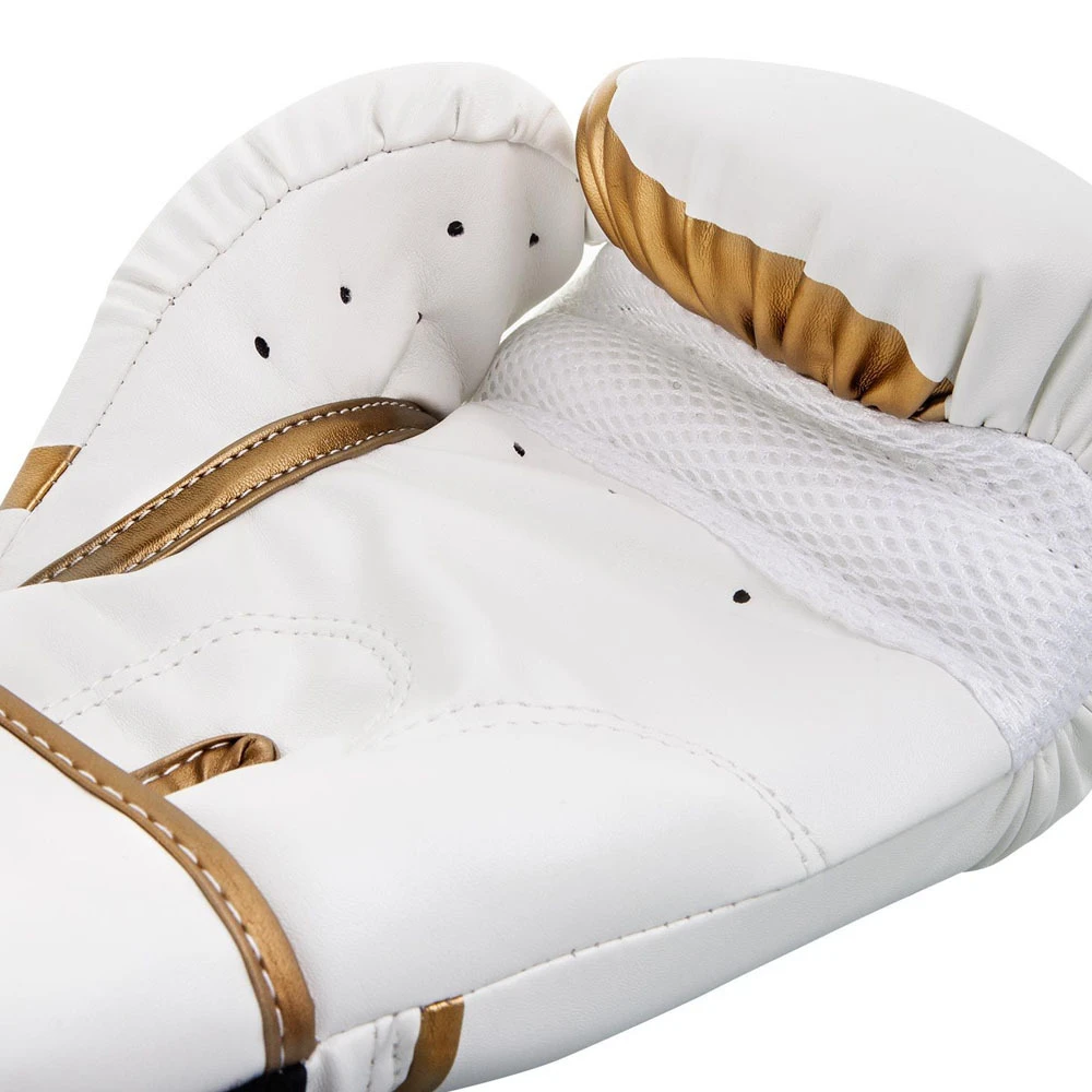 Venum Challenger 2.0 White/Gold Boxing Gloves 4 Venum Challenger 2.0 White/Gold Boxing Gloves - Image 4
