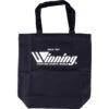 Winning Black Cotton Tote Bag