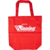 Winning Red Cotton Tote Bag