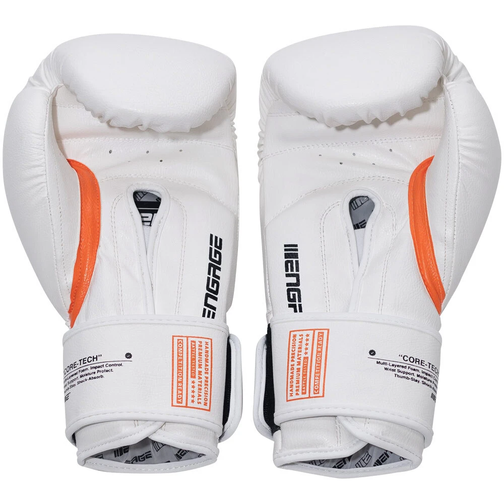 Engage W.I.P Series White Velcro Boxing Gloves 3 Engage W.I.P Series White Velcro Boxing Gloves - Image 3